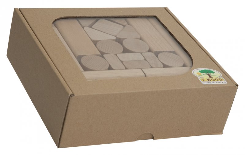 HOLZWÜRFEL - 50 STÜCK